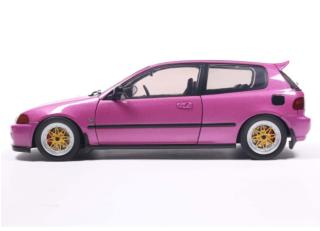 Honda Civic (eg6) Solido Works Pink metallic pink 1991 S1810409 Solido 1:18 Metallmodell